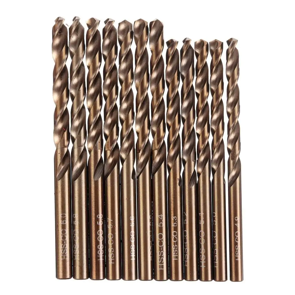 Cobalt Drill Bit 10.0mm HSS for alloys steel cast irons titanium hard material Cobalt Drill Bit 10.0mm HSS for alloys steel cast irons titanium hard material