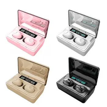 

Bluetooth 5.0 Headset T10 TWS Wireless Headphones Earbuds LED Display Earphones