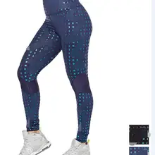 FIT FUNKY женские трикотажные брюки из полиэстера Женская одежда для бега брюки карго леггинсы с высокой талией лосины с оборками P892