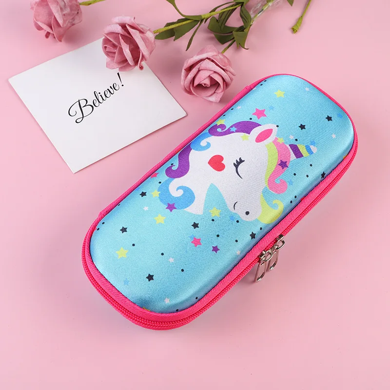 1 Единорог пенал автомобиль пеналы Kawaii пенал школьный пинал канцелярия для школы концеляри я канцтовары пенал с калькулятором пенал школьный для девочек пеналы для школы школьные принадлежности - Цвет: 1