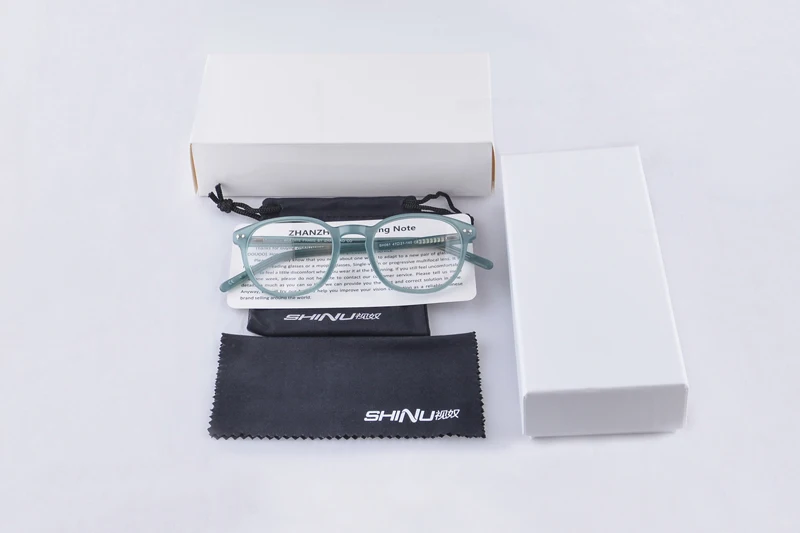 Shinu Marke Damen brille Progressive Brille Bifokale Multifokal brille Photo chrome Sonnenbrille ändern grau angepasst – Detail 11