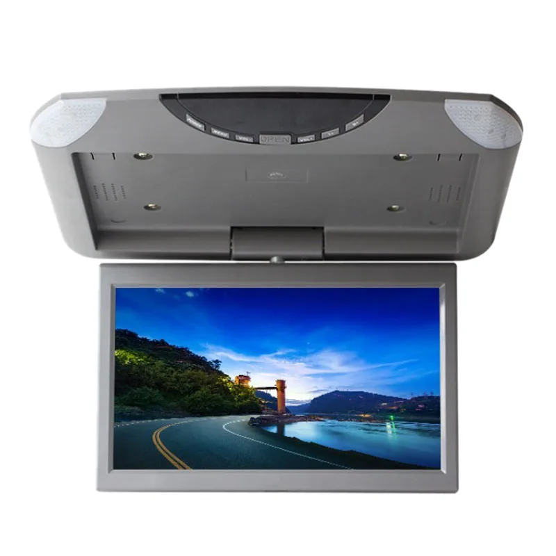 10,1 дюймовый автомобильный Hd цифровой ЖК-дисплей заднего вида вращающийся экран потолочный дисплей Usb Sd карта плеер