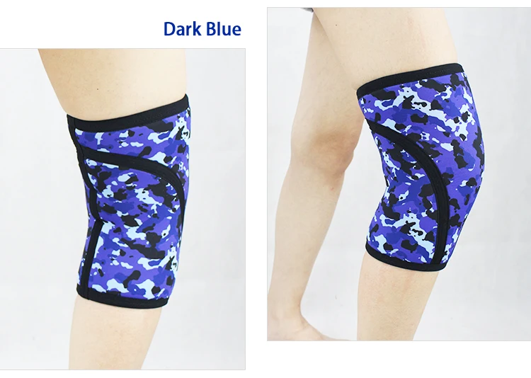 Details about   Knee Brace Sports Protector Strength Support Kneepads 1pc Camo Neoprene Lifting 
