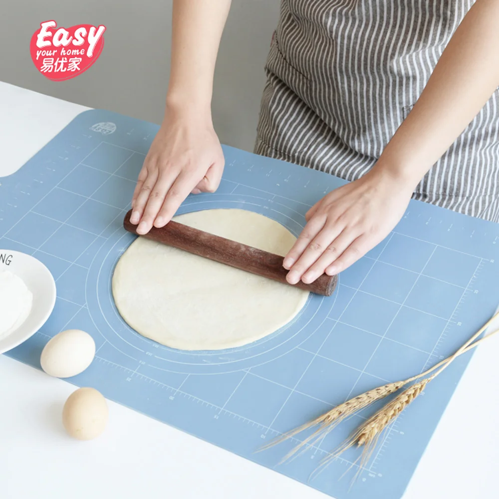 Антипригарный Большой утолщение Платиновый силикон коврик для выпечки прокатки тесто коврик для торта печенье кухонные принадлежности Посуда для выпечки