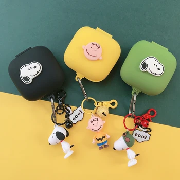 

Cute Dog Earphone Silicone Cover for Beats Powerbeats Pro Case Wireless Bag Bluetooth Earphone Accessories Decor Keyring