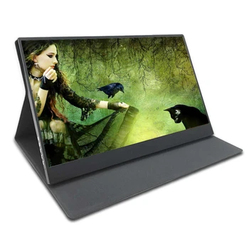 

13.3" 1920x1080 IPS FHD LED Screen CNC Aluminum Shell Type-C(USB-C) Gaming Portable Monitor Mini HDMI DC Port For PS4 XBOX