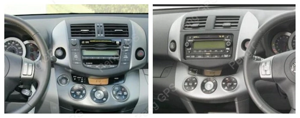 10," PX-6 Android 8,1 Автомобильный gps навигатор для Toyota RAV4 2006-2012 автомобильный Радио 4K Tesla стиль 1092*1080 стерео dvd-плеер блок