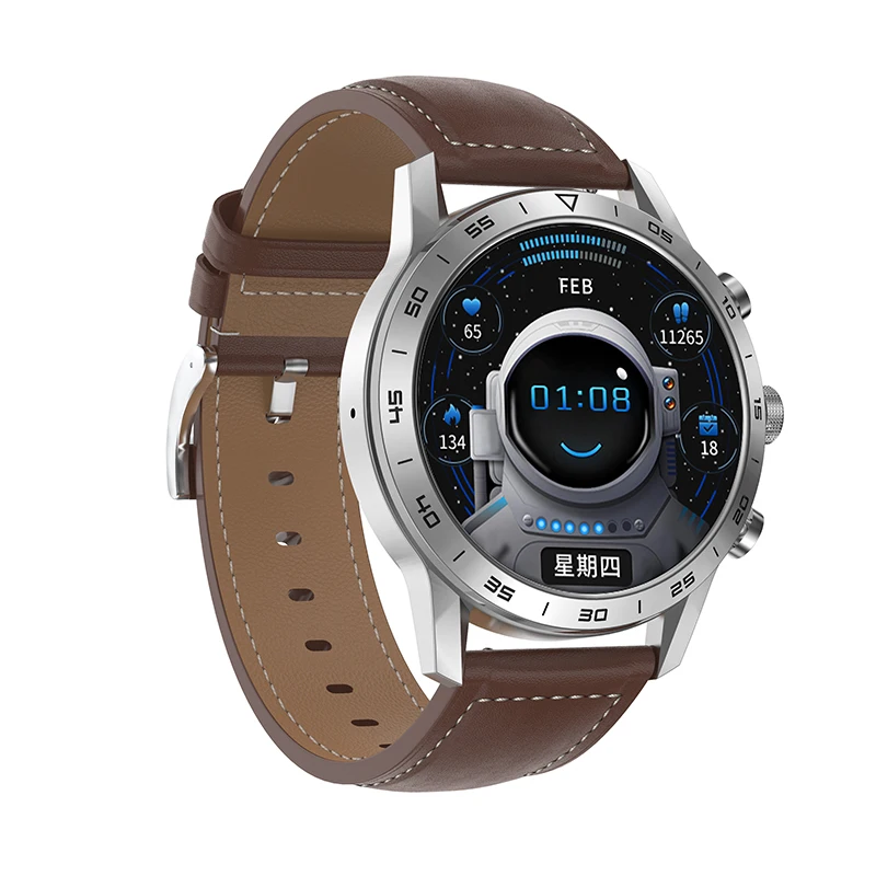 LIGE New Smart Watch Men Heart Rate Monitor ECG+PPG Men's Smartwatch Fitness Tracker Watch Dial Call Smartwatch for Xiaomi 