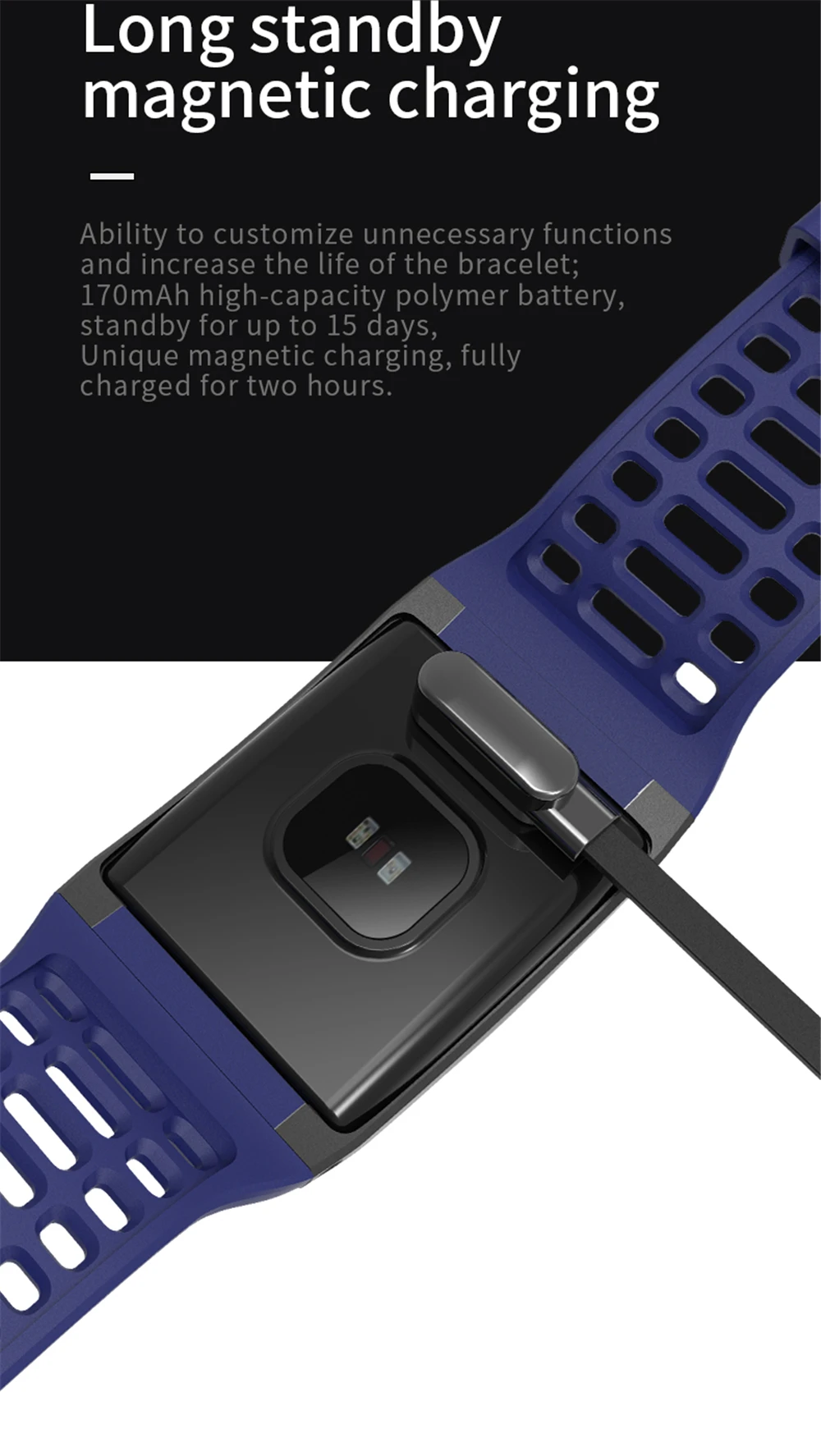 Смарт-часы SENBONO Sport 1, мужские водонепроницаемые часы, фитнес-трекер, пульсометр, умные часы для IOS Android PK P70