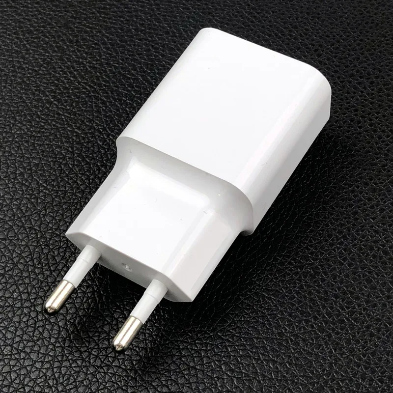 Only white charger Оригинальное быстрое зарядное устройство Xiao mi QC 3,0 адаптер для быстрой зарядки Usb type C для mi 9 lite SE 9t pro Max 3 A3 redmi 8a redmi note 7 8 pro - Тип штекера: Only white charger