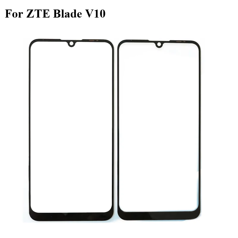 2 шт. для ZTE Blade V10 BladeV10 фронтальная внешняя сенсорная линза стекло без гибкого