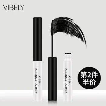 

Mascara Women's Waterproof Fiber Curling Lengthened Encryption Long Not Smudge Densely ding xing gao Small Eyelashes Raincoat 6