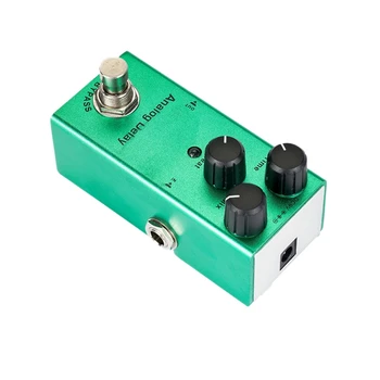 

Analog Delay Guitar Effects Pedal Gain/Level/Tone Knob High Low Frequency Effect Pedals with True Bypass Switch