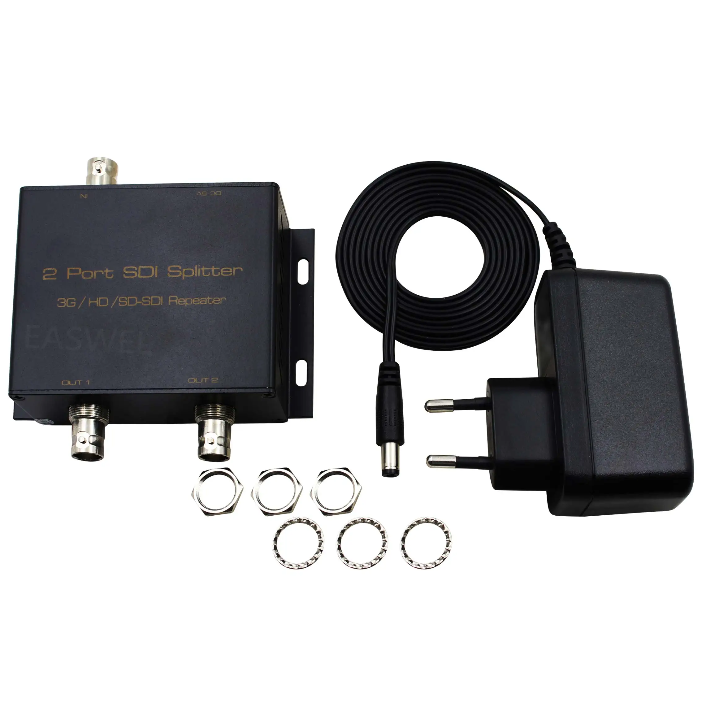 20 шт HD/3g/SD-SDI 1x2 порта ретранслятор расширитель распределительный усилитель разветвитель сигнала