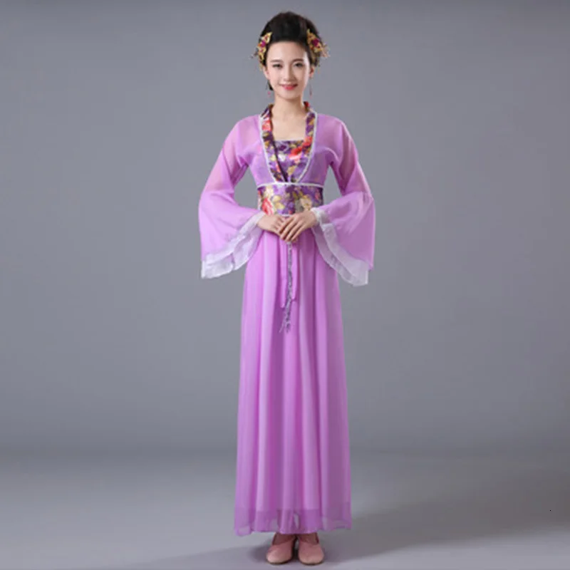 DJGRSTER китайское традиционное женское ханьфу китайское платье феи 8 цветов Hanfu одежда династии Тан Китайский древний костюм