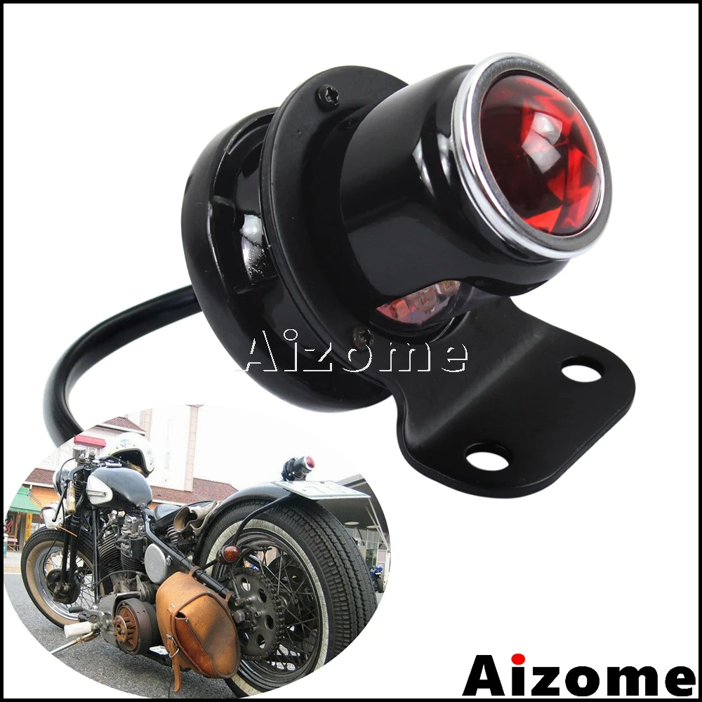 Motorcycle LED Tail Light Stop Brake Light For HARLEY Cafe Racer Chopper Bobber Motorcycle LED Tail Light Stop Brake Light For HARLEY Cafe Racer Chopper Bobber