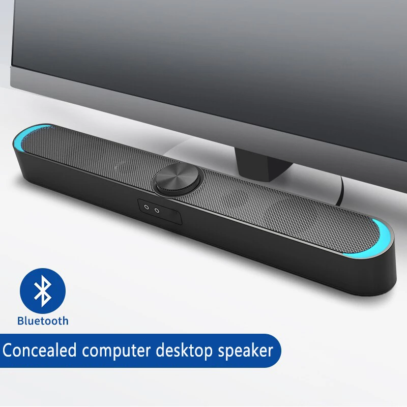 USB динамик для ПК сабвуфер динамик музыкальный плеер басовая панель объемного звука звуковая коробка 3,5 динамик s для компьютера ноутбука смартфона