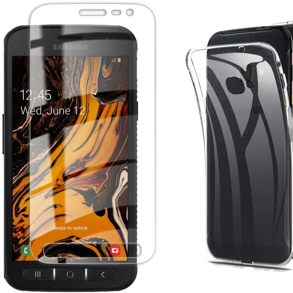 Xcover 4S SM-G398FN чехол из закаленного стекла с чистый мягкий чехол тонкий силиконовый чехол для телефона samsung Galaxy Xcover 4 G390F SM-G390F