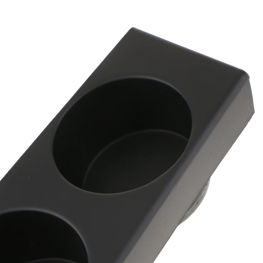 Car Front Center Console Drink/Cup Holder Black For BMW E39 525i 540i