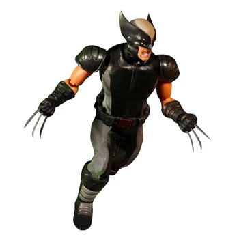 

Mezco XMen Wolverine 6" Real Clothes Action Figure Model 1st/2nd Ver. Figma Marvel Legends Avengers