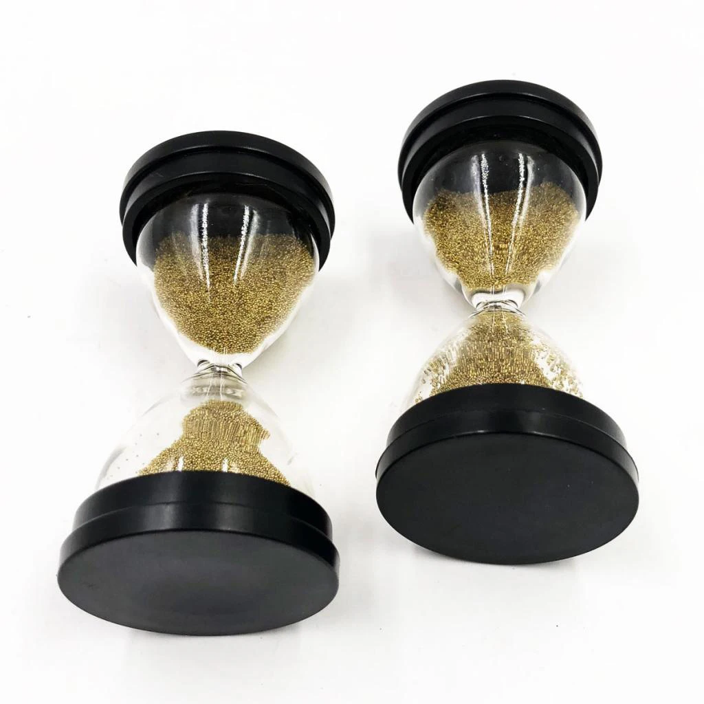 30 Seconds Round Plastic Sand Timer Hourglass For Kid Reading Game Playing