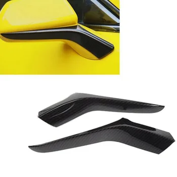 

ABS Carbon Fiber Side Door Rearview Mirror Trim Cover for Chevrolet Camaro 2017+ Car Styling Exterior Accessories