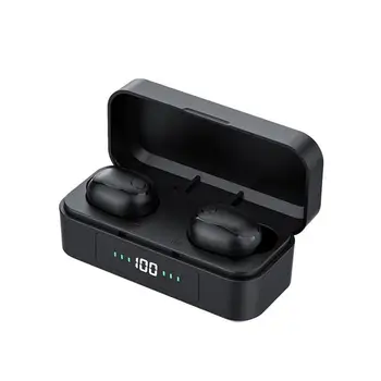

Bluetooth Earphone TWS 5.0 Wireless Earbuds Waterproof Sports Headset Wireless Earphone in Ear Charging Box LED Power Display