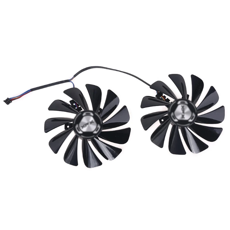 2 шт./компл. 95 мм FDC10U12S9-C RX5700 XT графического процессора вентилятор для XFX RX 5600 5700