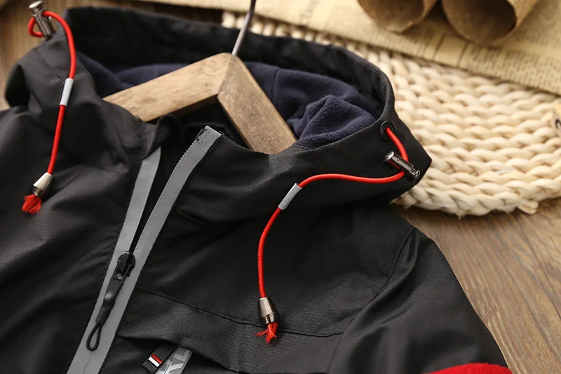 

2018 Childrenswear Europe And America Autumn New Style BOY'S Small CHILDREN'S Western Style Coat Big Boy Hooded Raincoat Jacket