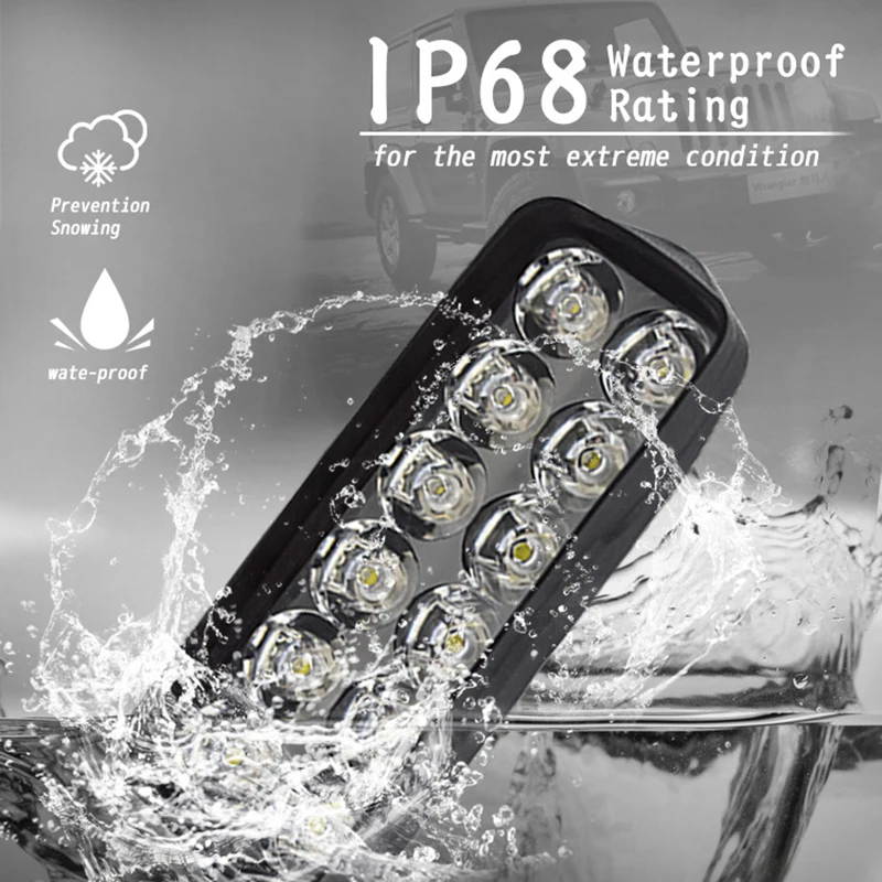 Nlpearl Car Light Assembly 8/12/16SMD Motorcycle LED Headlight 6500K Spotlight Led Fog Light Motorcycle Scooter Head Lamp DRL Nlpearl Car Light Assembly 8/12/16SMD Motorcycle LED Headlight 6500K Spotlight Led Fog Light Motorcycle Scooter Head Lamp DRL