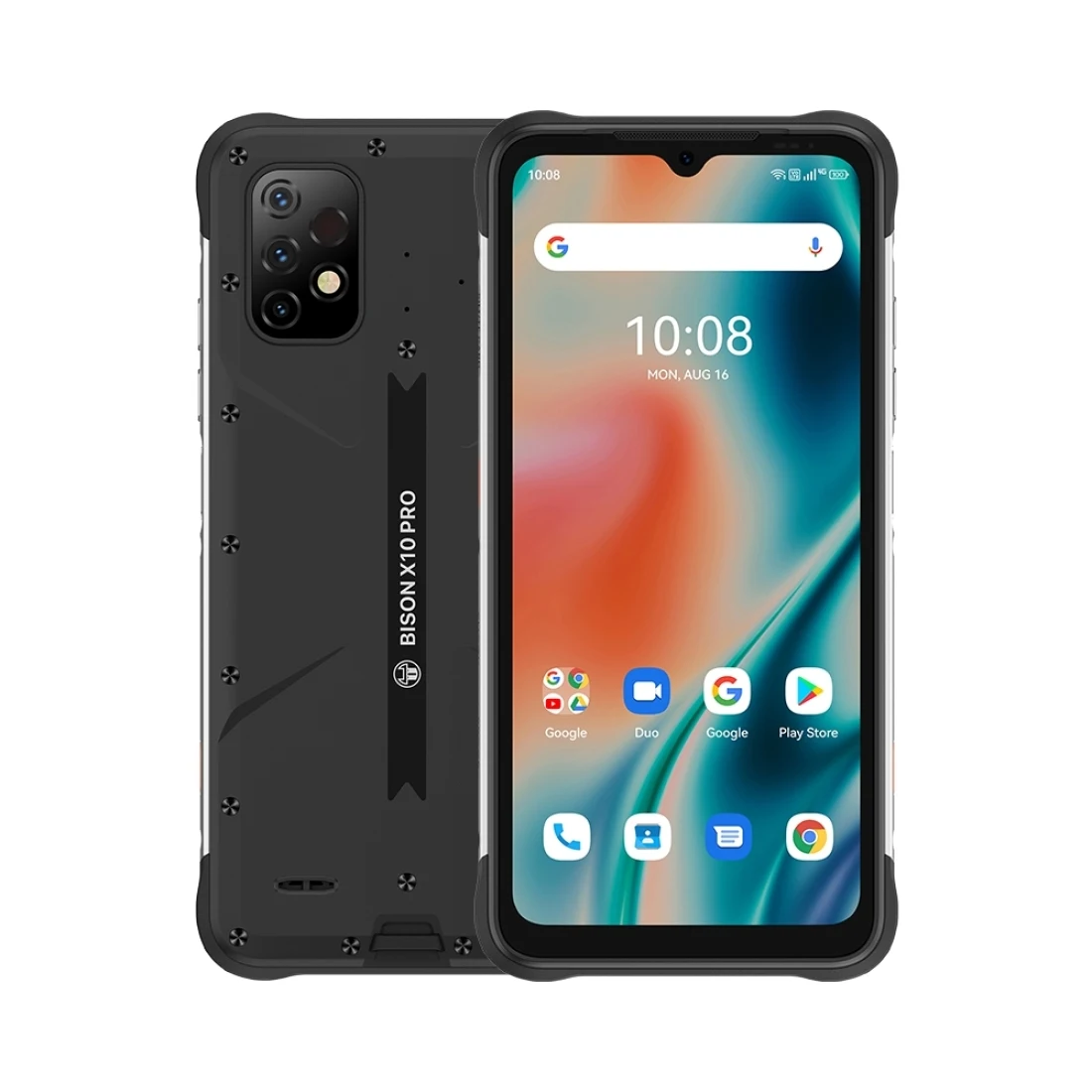 UMIDIGI BISON X10 Pro 6GB+128GB IP68/IP69K Waterproof Rugged Cellphone 6.53" Helio P60 6150mAh NFC Global Version Smartphone newest umidigi phone UMIDIGI