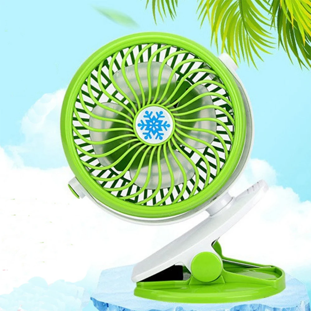 

Mini USB Portable Personal Fan With Clamp With Rechargeable Battery Small Desk Fans handheld Air Cooler Conditioner for Room