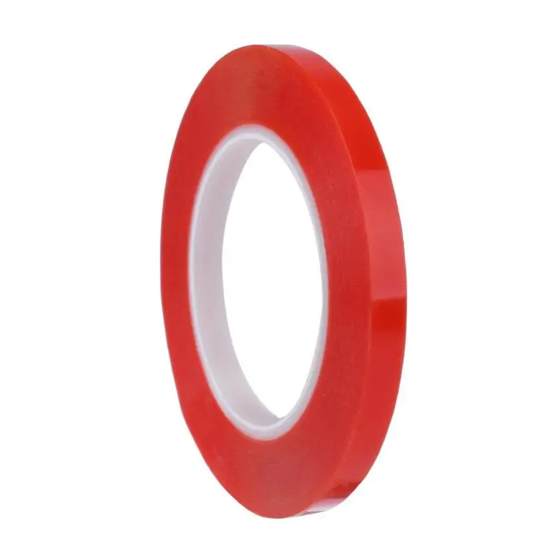 10mm 4/5/6/8/10/12/15mmx25mRed двусторонняя клейкая лента для ремонта ЖК-панели - Цвет: 10mm