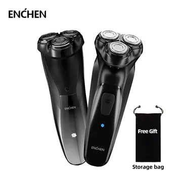 

ENCHEN Blackstone Electric Shaver Men's Electric Razor Triple Blade Shaving Machines 3D Type-C USB Rechargeable Beard Trimmer