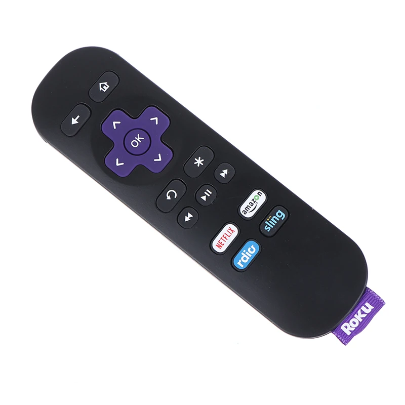 1 шт. сменный пульт дистанционного управления для ROKU 1/ 2/ 3/ 4 LT HD XD XS с ремешком