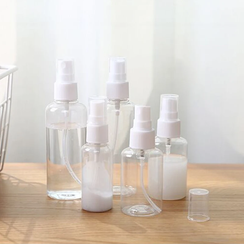 

Transparent Spray Bottle Portable Spray Bottle Cosmetic Sub-Bottling Travel Container Can Be Filled with Cosmetics