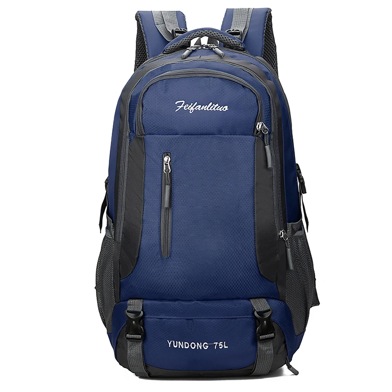 Новинка, водонепроницаемый рюкзак из ткани Оксфорд для мужчин и женщин, для путешествий, для отдыха, большой емкости, для улицы, для альпинизма, качественная спортивная сумка - Цвет: Синий