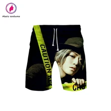 Yokai Ningen Bem мужские пляжные шорты Харадзюку летние мужские модные Полиэстеровые 3D шорты для отдыха