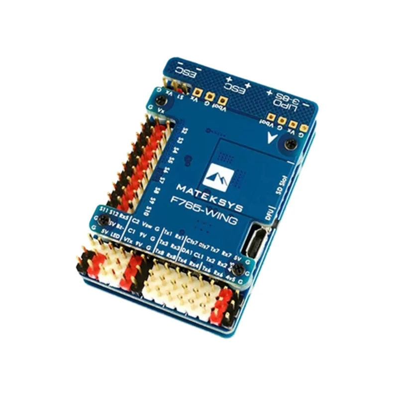 Системы F765-WING STM32F765VI Контроллер полета Встроенный OSD для RC самолета фиксированного крыла