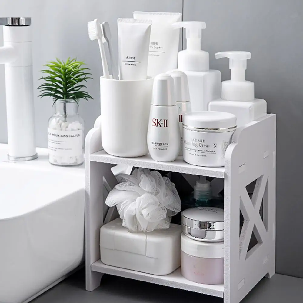 Двухуровневая деревянная стойка для хранения настенные угловые стеллажи