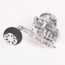 Полностью металлический корпус, 20 кг, тянущаяся мощность, медленная отжимная катушка, большая игра, отжимная катушка, металлическая Рыболовная катушка, морская надземная отжимная катушка