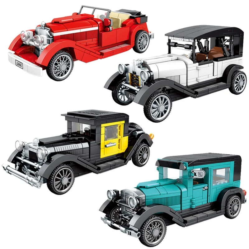 

SEMBO Blocks Technic MOC Model Bricks City Mechanical Classic Car Building Blocks Creator Bricks Toys for Kids Children