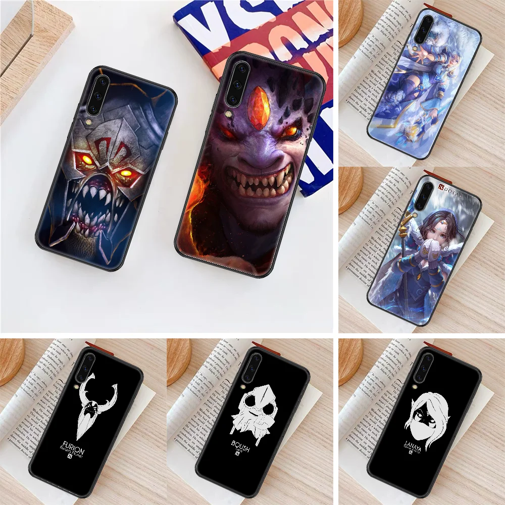 Чехол Dota 2 Game для телефона Samsung Galaxy A 3 5 7 8 10 20 21 30 40 50 51 70 71 E S 2016 2018 4G черный красивый