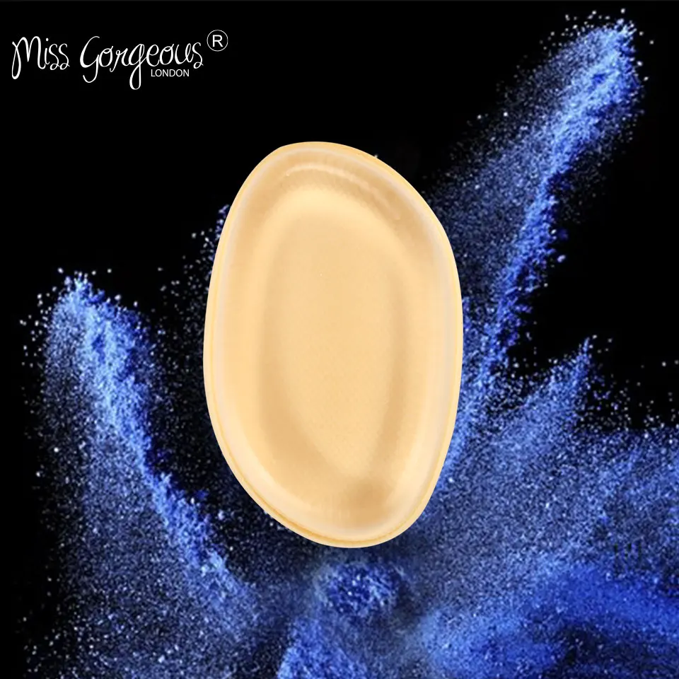 Miss Gorgeous1PC, силиконовые спонжи для макияжа, пудра, крем, основа для лица, блендер, косметическая пуховка, спонж для макияжа, экономия денег, подарок