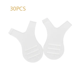 

Makeup Tools 30pcs Plastic Y Shape Eyelash Brush EyeLash Clean Up Wands Applicator For Eyelash Perming Eyrlashes Extension