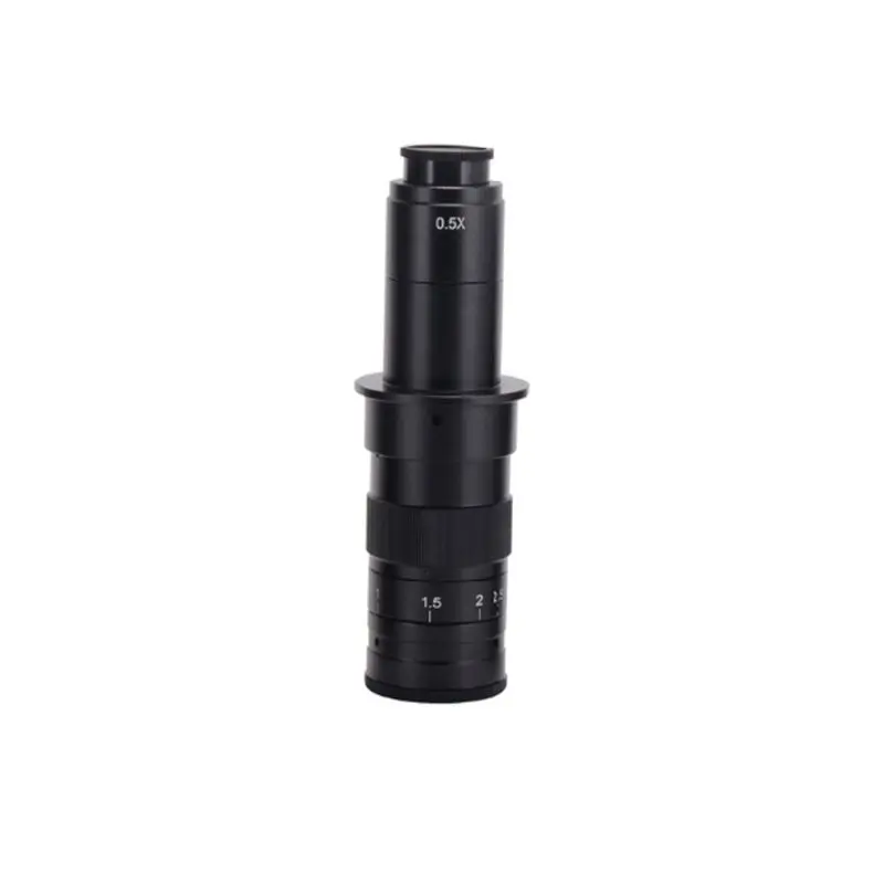 OOTDTY C-mount Lens 120X 180X 300X Zoom 0.7X-4.5X увеличение USB промышленный микроскоп A5YD