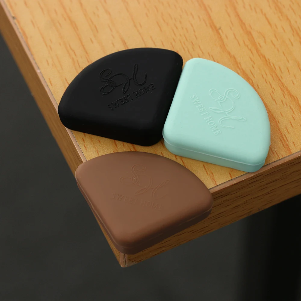 Silicone Table Corner Protector Table Corner Protector Table Edge Protector 4 PCs Baby Safe Corner Protector Soft Silicone Table Desk Corner Guard Children Safety Edge Guards For Baby Kids