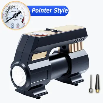 

Auto Air Compressor Protable Electric Auto Air Pump With Inflation Nozzle Intelligent Tire Inflator Pumb