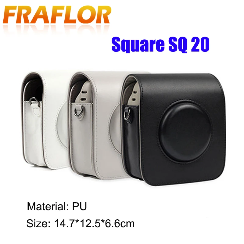 Чехол для камеры Fujifilm Instax Polaroid Fuji Square SQ20 чехол из искусственной кожи с