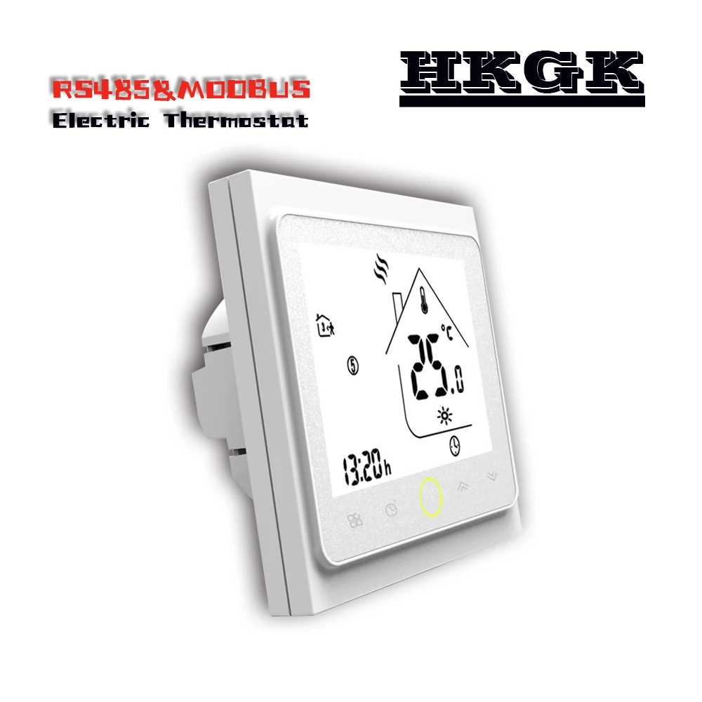 

24VAC Programming16A electric floor heating thermostat,with RS485 MODBUS remote control，95-240VAC optional